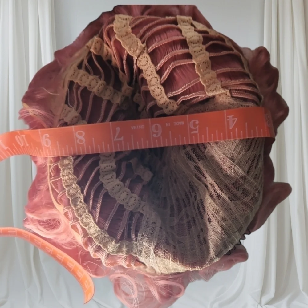 Pink Synthetic Y2K Barbiecore Short Wig